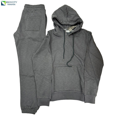 Charcoal Hoodie Set