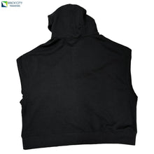 Black Zip-up oversized Hoodie